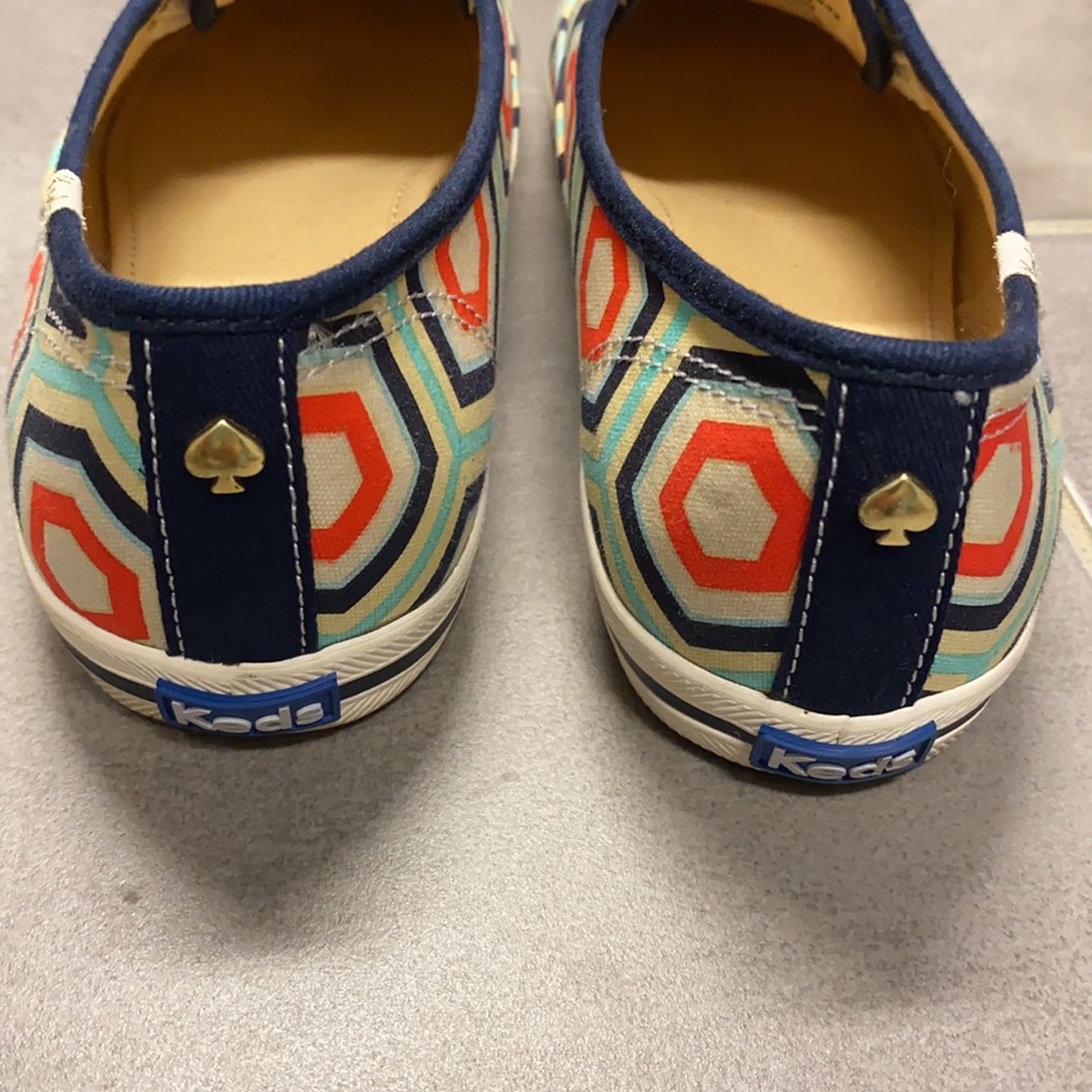 Keds Kate Spade geometric sneakers. Size 7.5 - Picture 4 of 5